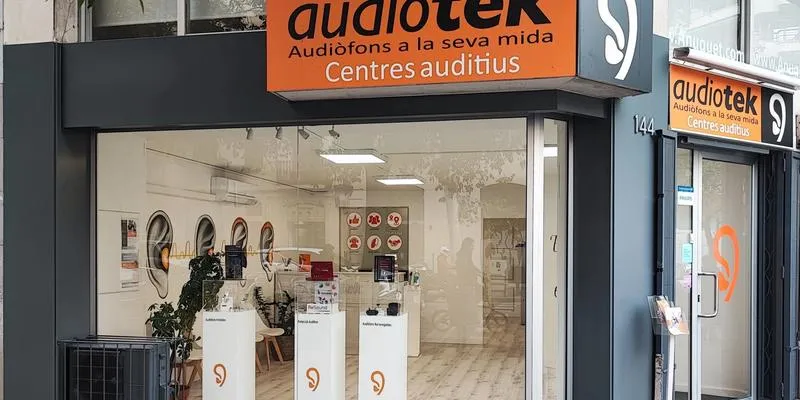 Centro auditivo Audiotek Barcelona en la calle Provença