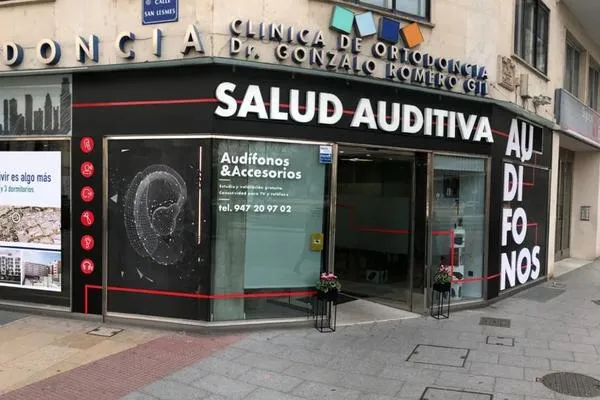 Fachada del centro Salud Auditiva Burgos en Burgos