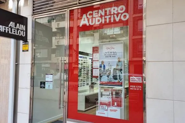 Fachada del centro Alain Afflelou Andújar