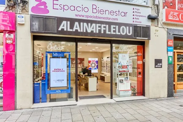 Fachada del centro Alain Afflelou Logroño