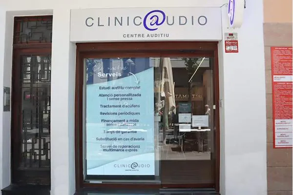 Centro auditivo Clinicaudio en Vilanova i la Geltrú