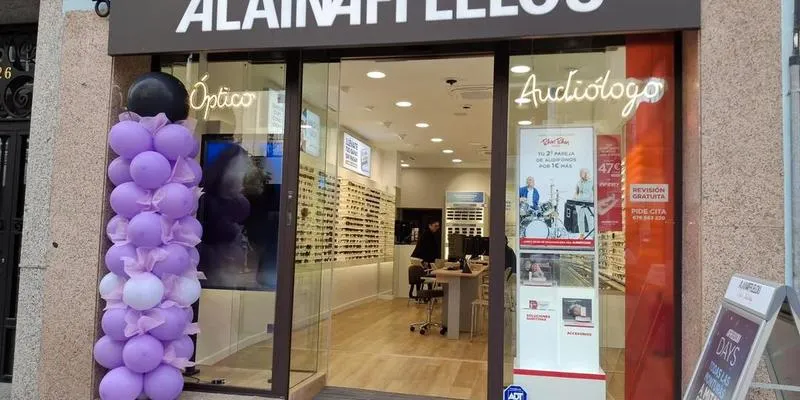 Fachada del centro auditivoAlain Afflelou Audiólogo en Cuenca