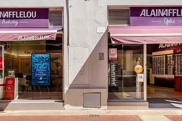 Fachada del centro auditivo Alain Afflelou en Gavà