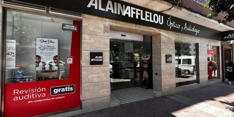 Fachada del centro auditivo Alain Afflelou Algeciras